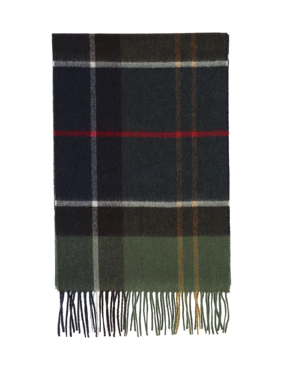 Barbour Black Carrbridge Tartan Scarf