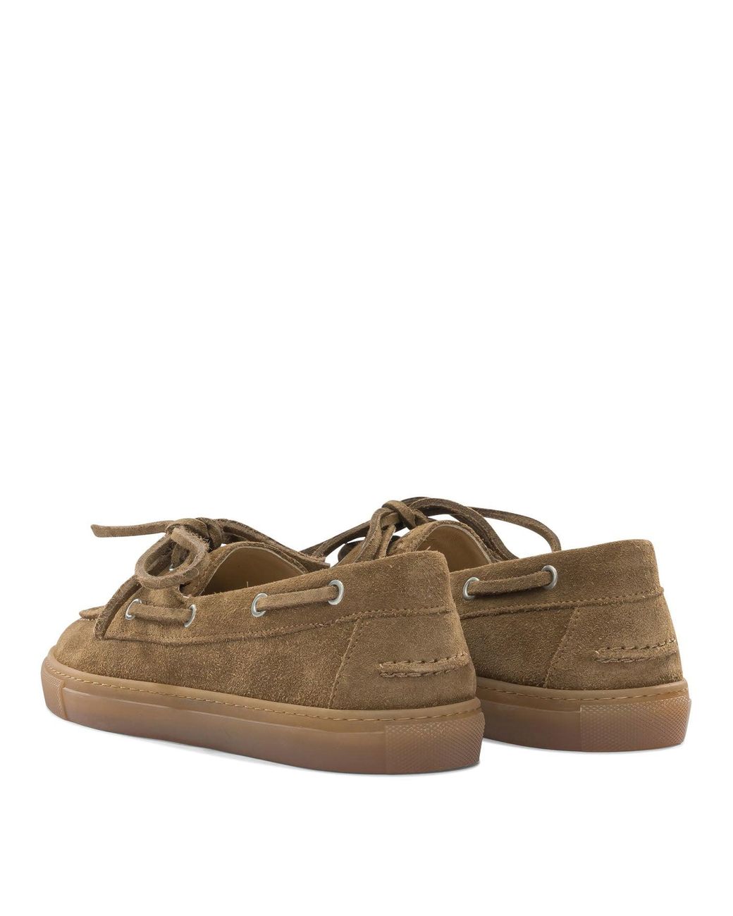 COPENHAGEN Brown Calf Suede Loafers