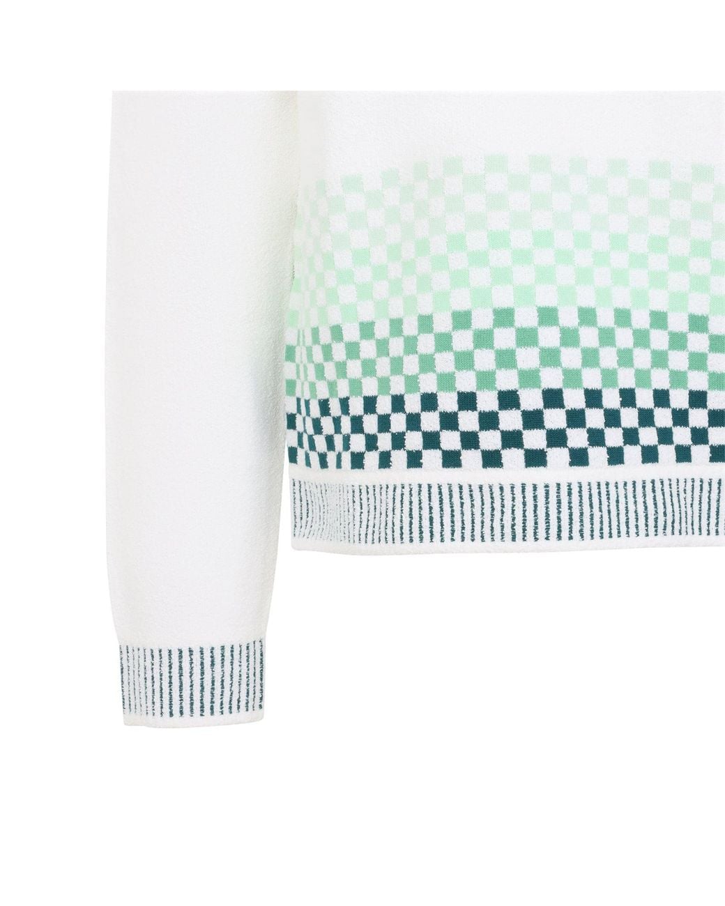 Casablanca White L/S Polo Shirt