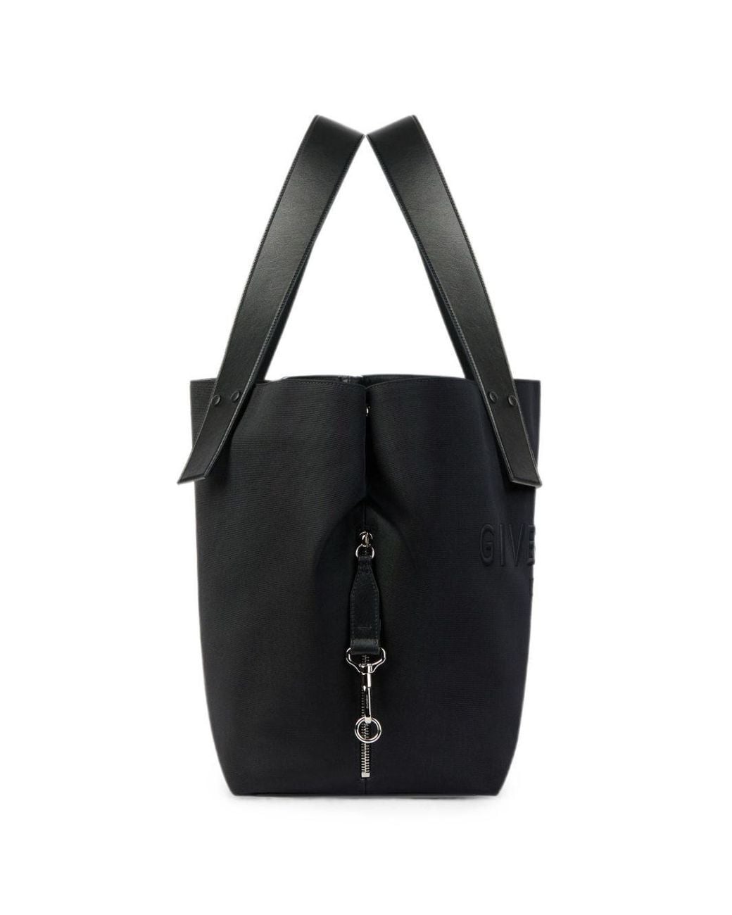 Givenchy Black Folded Nylon Tote