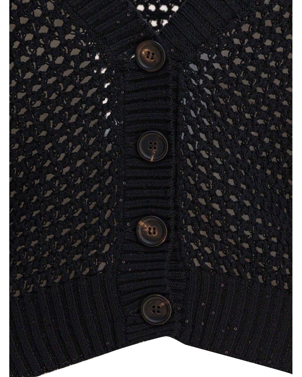 Blazer con botones Brunello Cucinelli de color Black