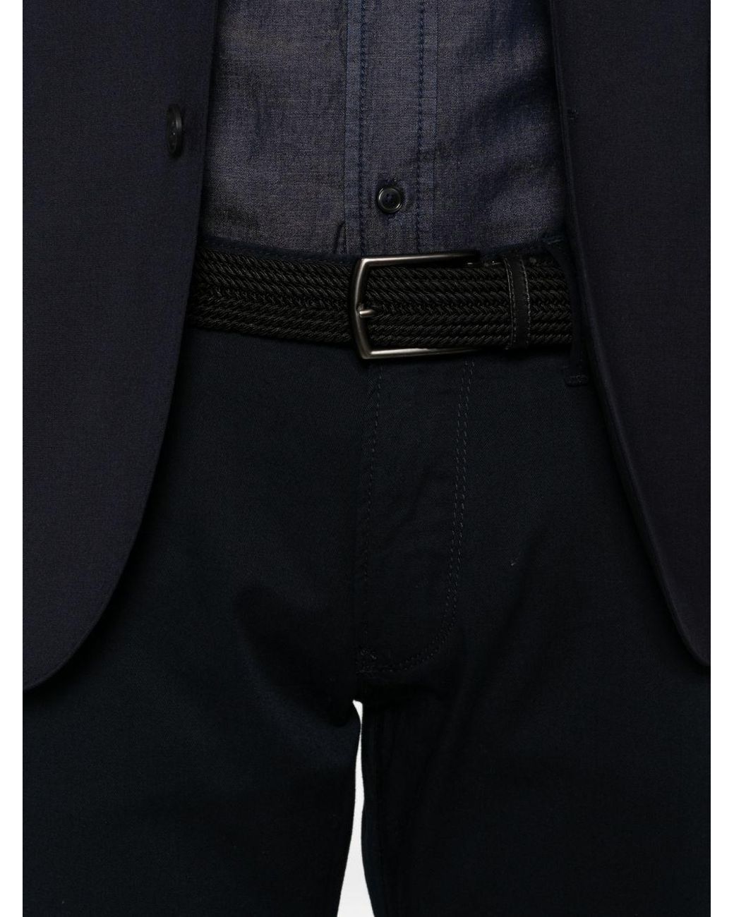 Emporio Armani Blue Denim Cotton Jeans for men