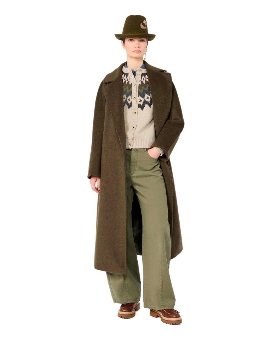 Weekend by Maxmara Green Kaki Ordine Jeans