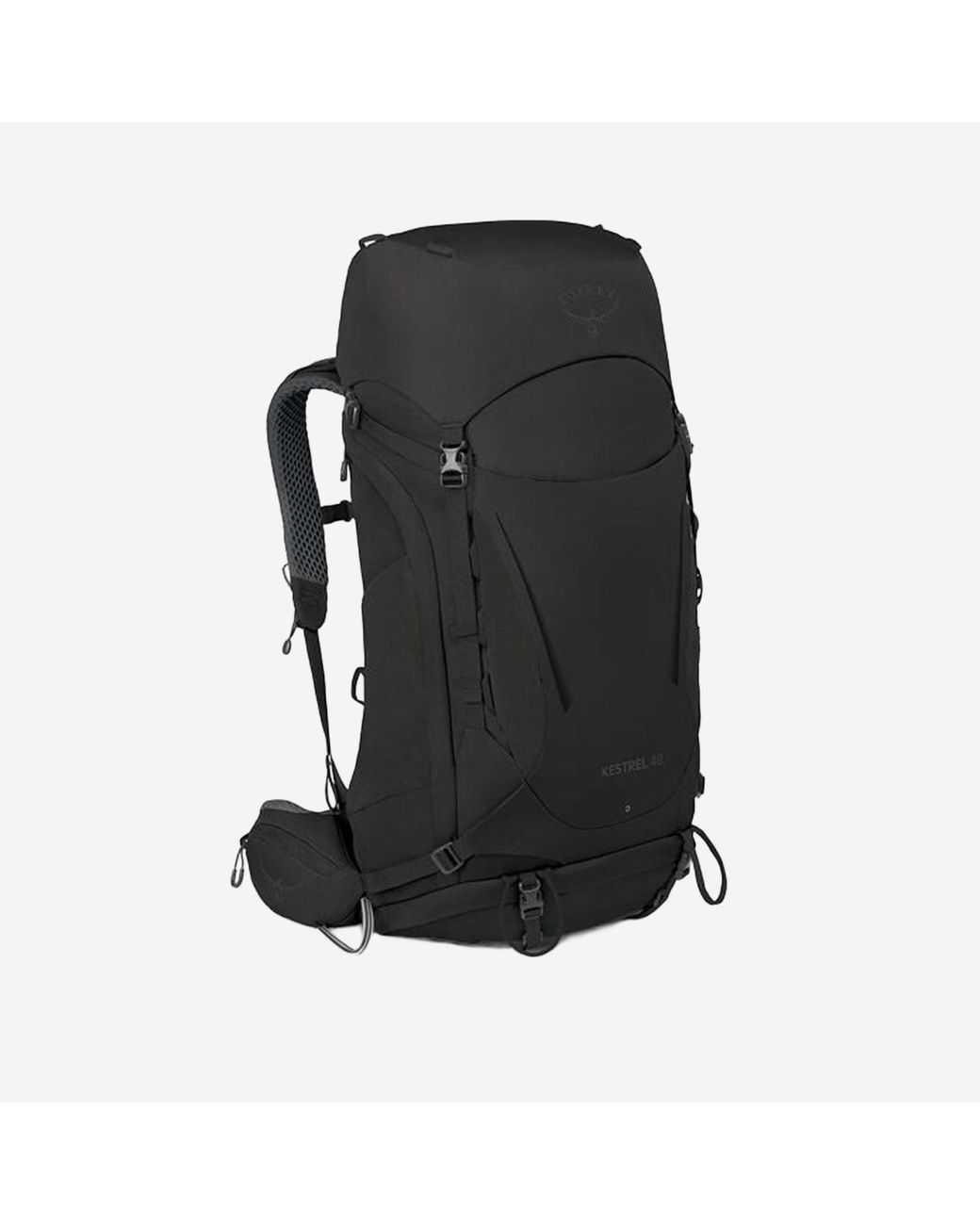 Osprey Black Kestrel 48 Backpack for men