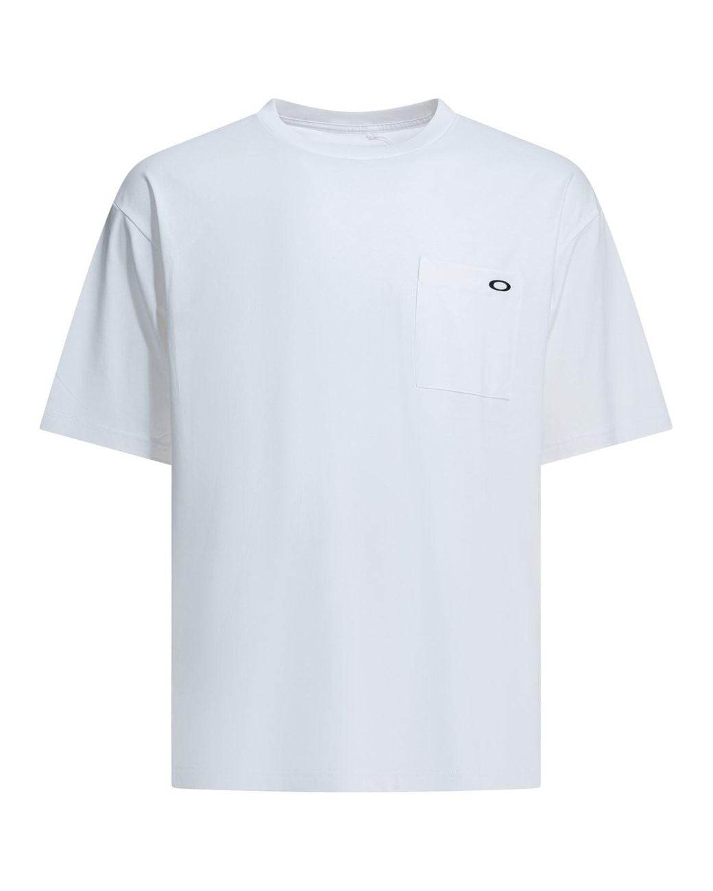 Oakley White "O Tech" Crew Neck T Shirt