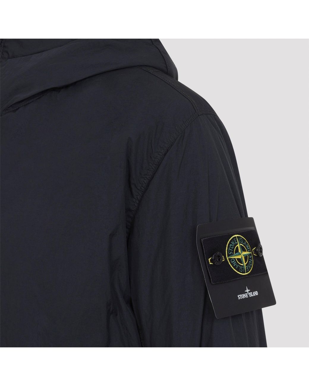 Stone Island Blue Bomber Jacket for men