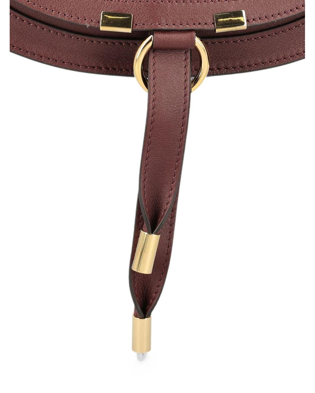 Chloé Multicolor Chloã Marcie Mini Leather Shoulder Bag