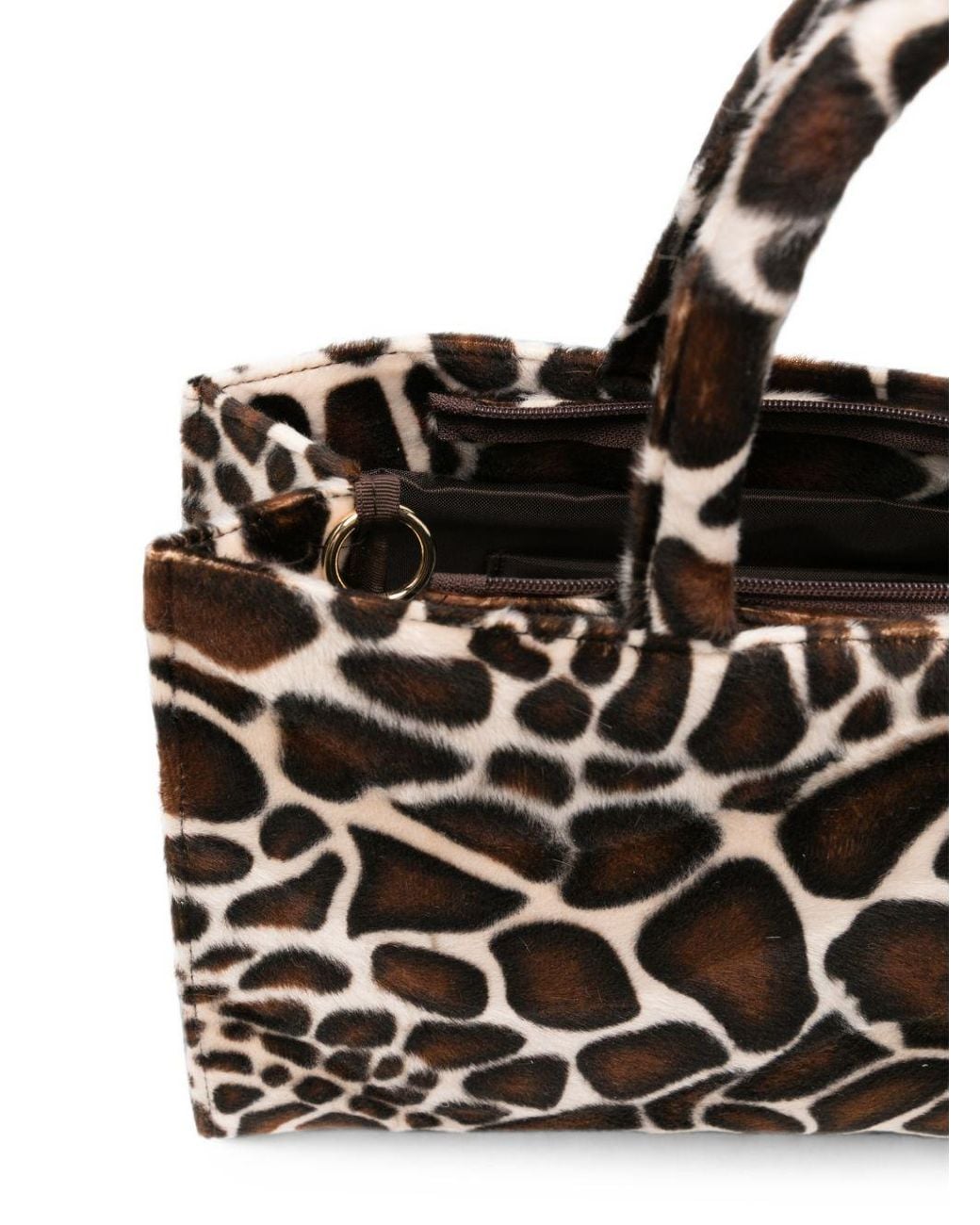 La Milanesa Black Michela Tote Bag