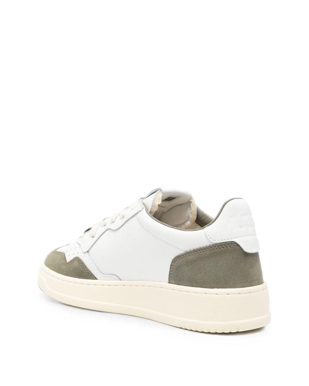 Autry White Medialist Low Sneakers