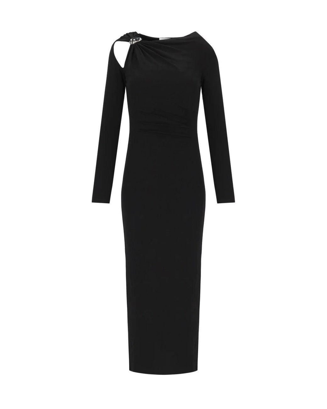 Marella Black Patto Long Dress