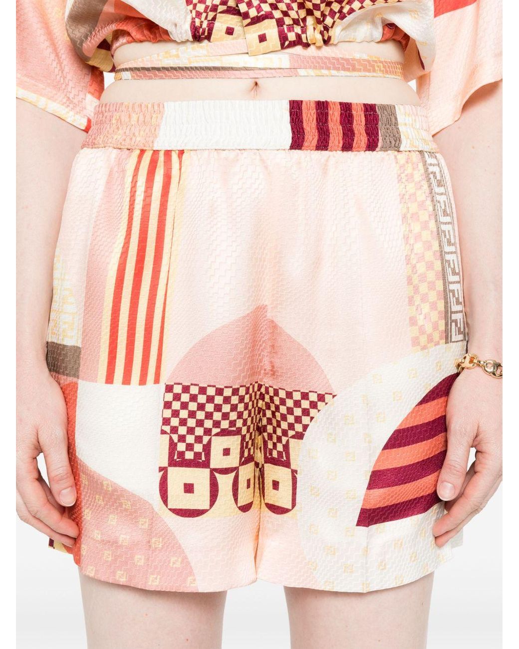 Fendi Multicolor Shorts