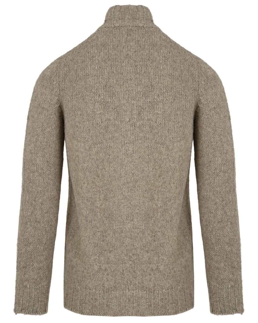 Filippo De Laurentis Gray Sweaters for men