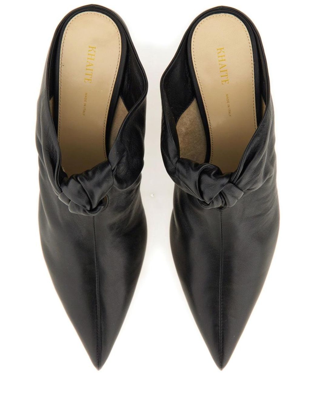 Khaite Black Mule The Rowan