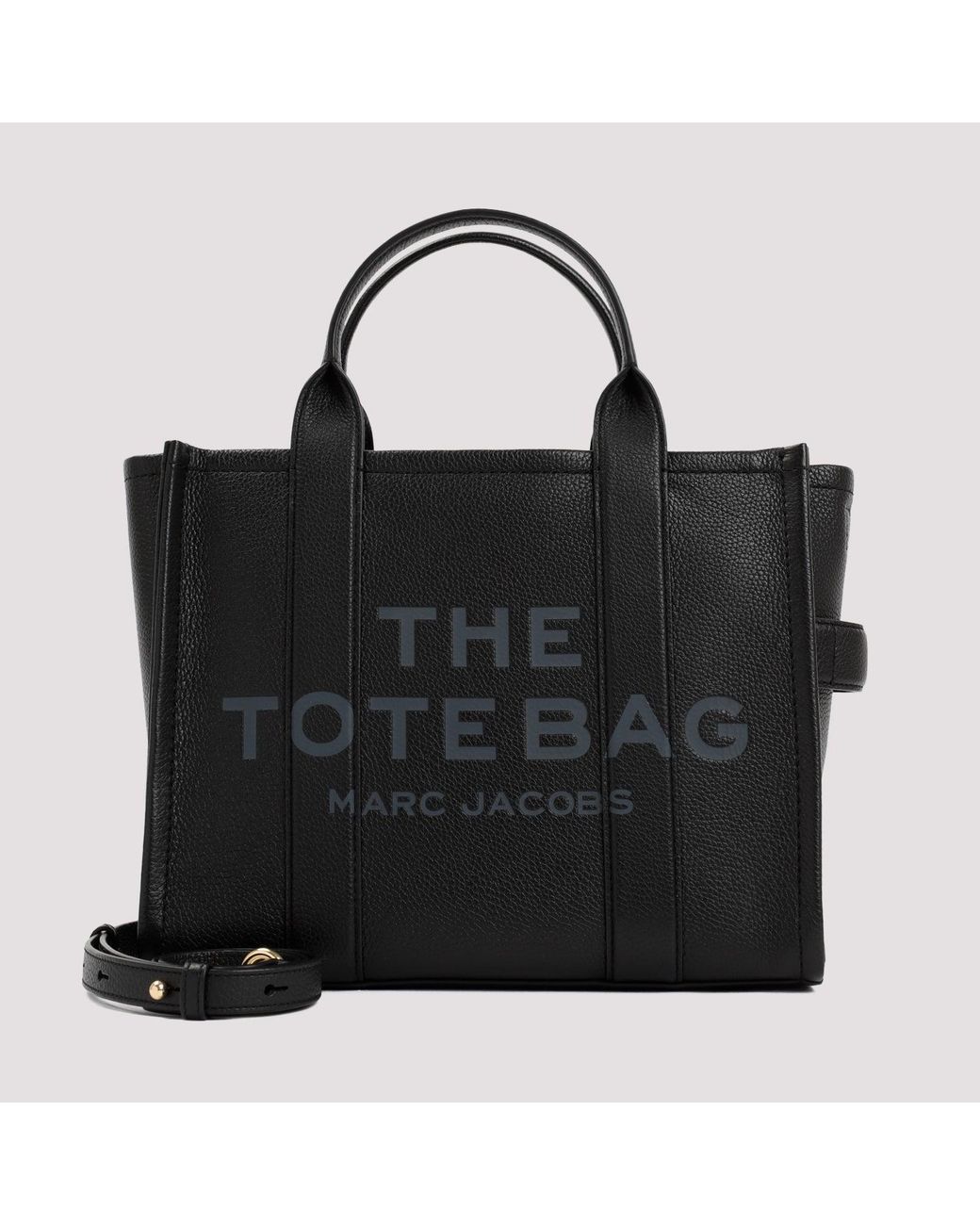 Marc Jacobs Black The Leather Small Tote Bag