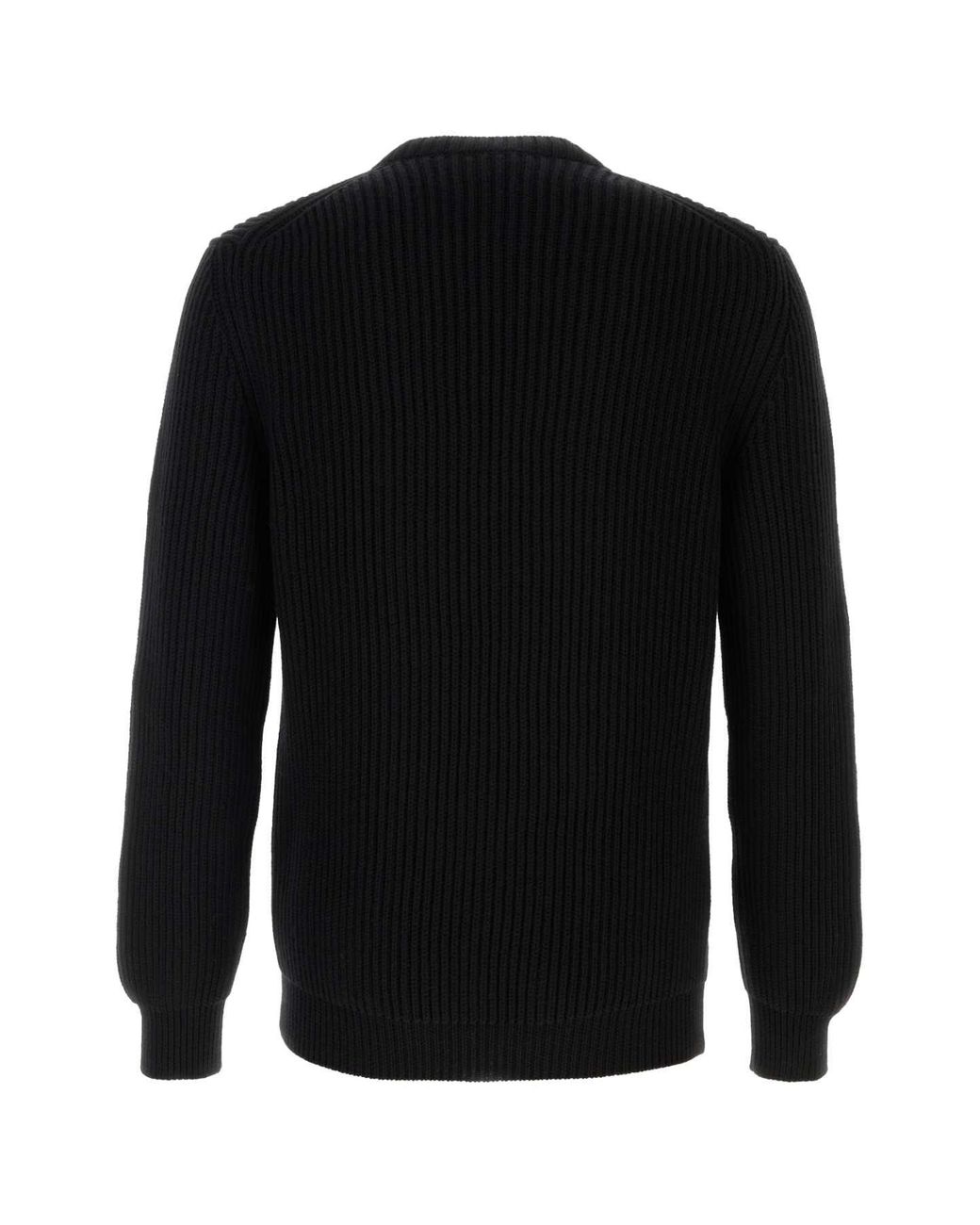 Fendi Black Crew Neck Sweaters for men