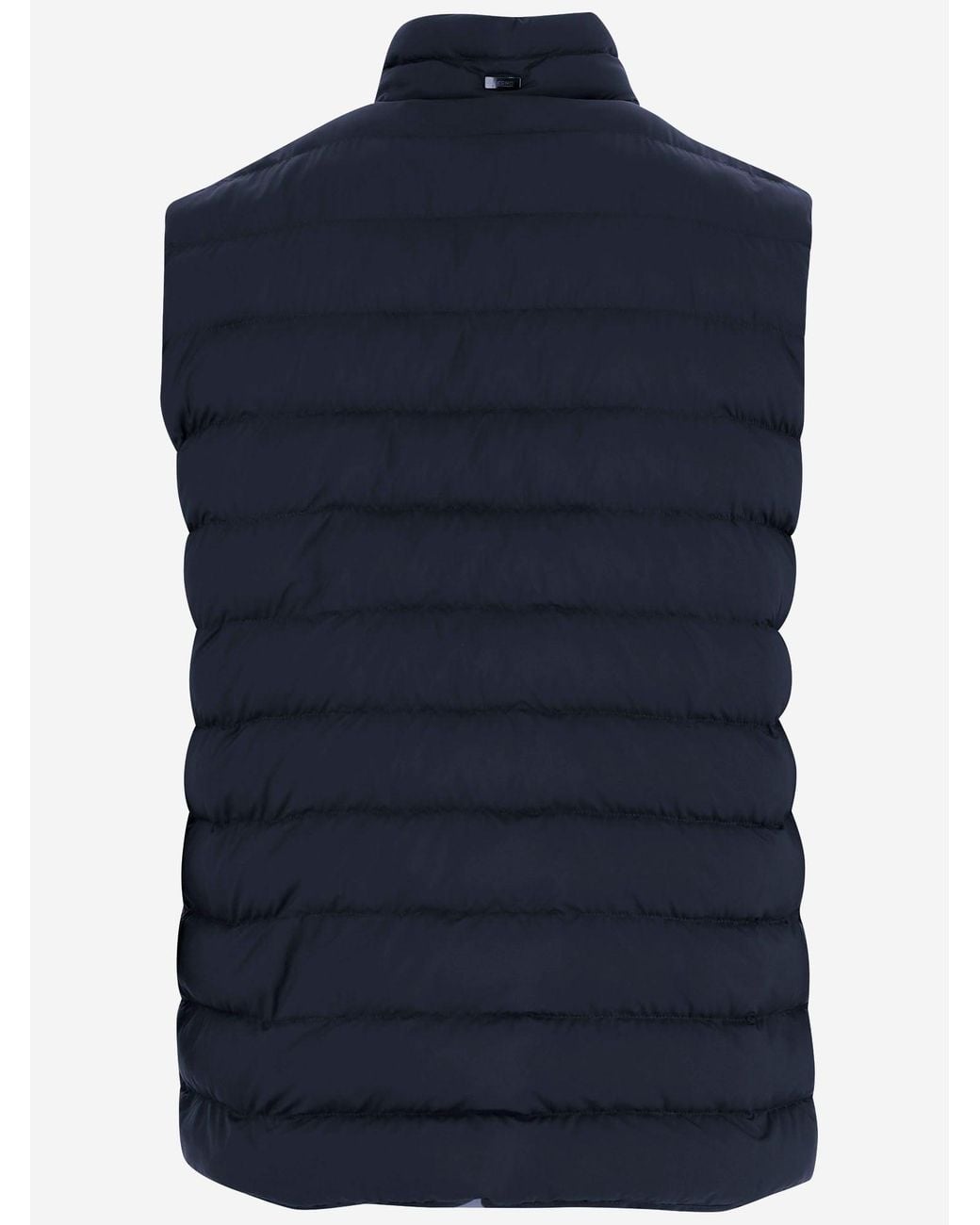 Herno Blue Padded Nylon Vest