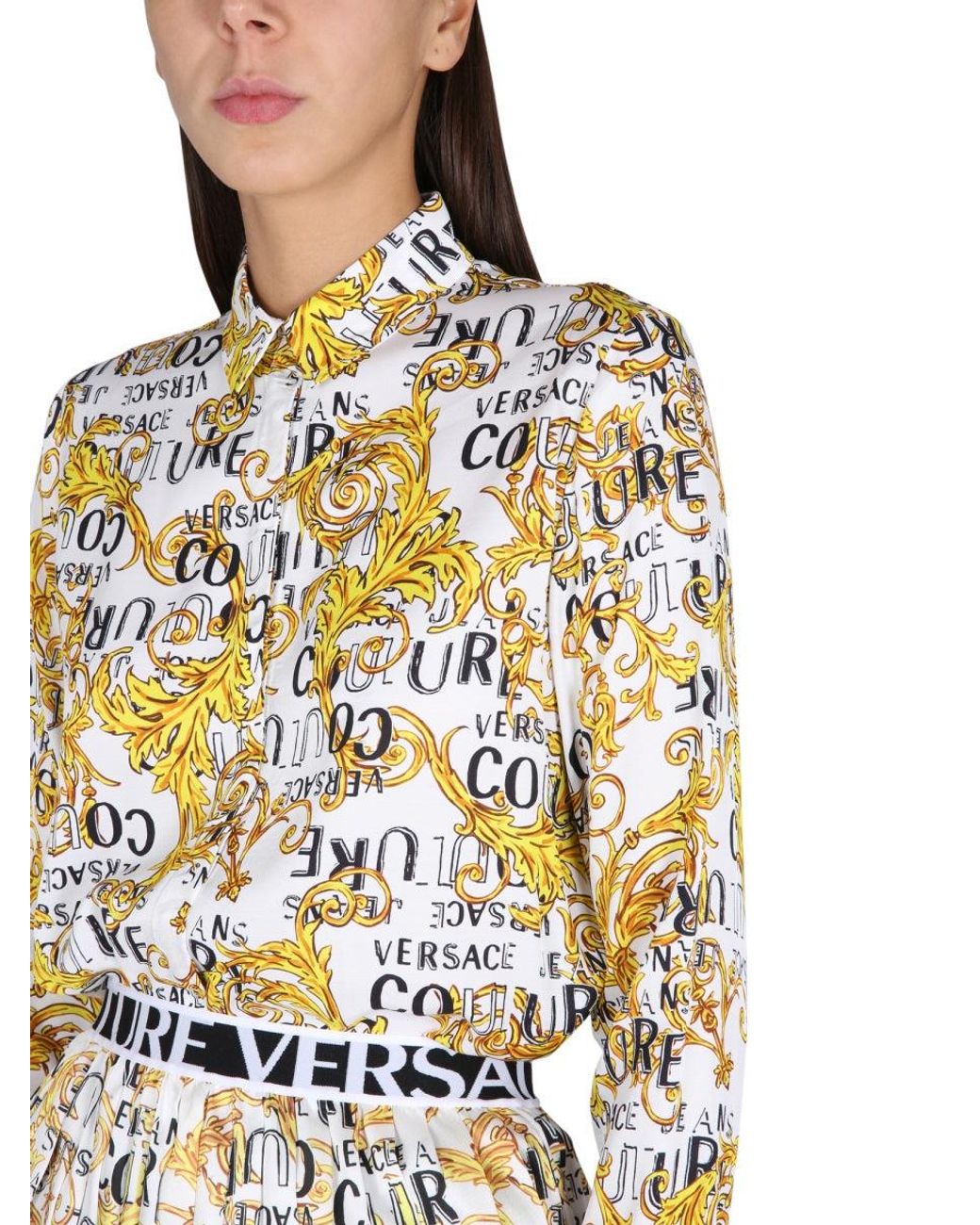 Versace Jeans Couture Multicolor Logo Shirt