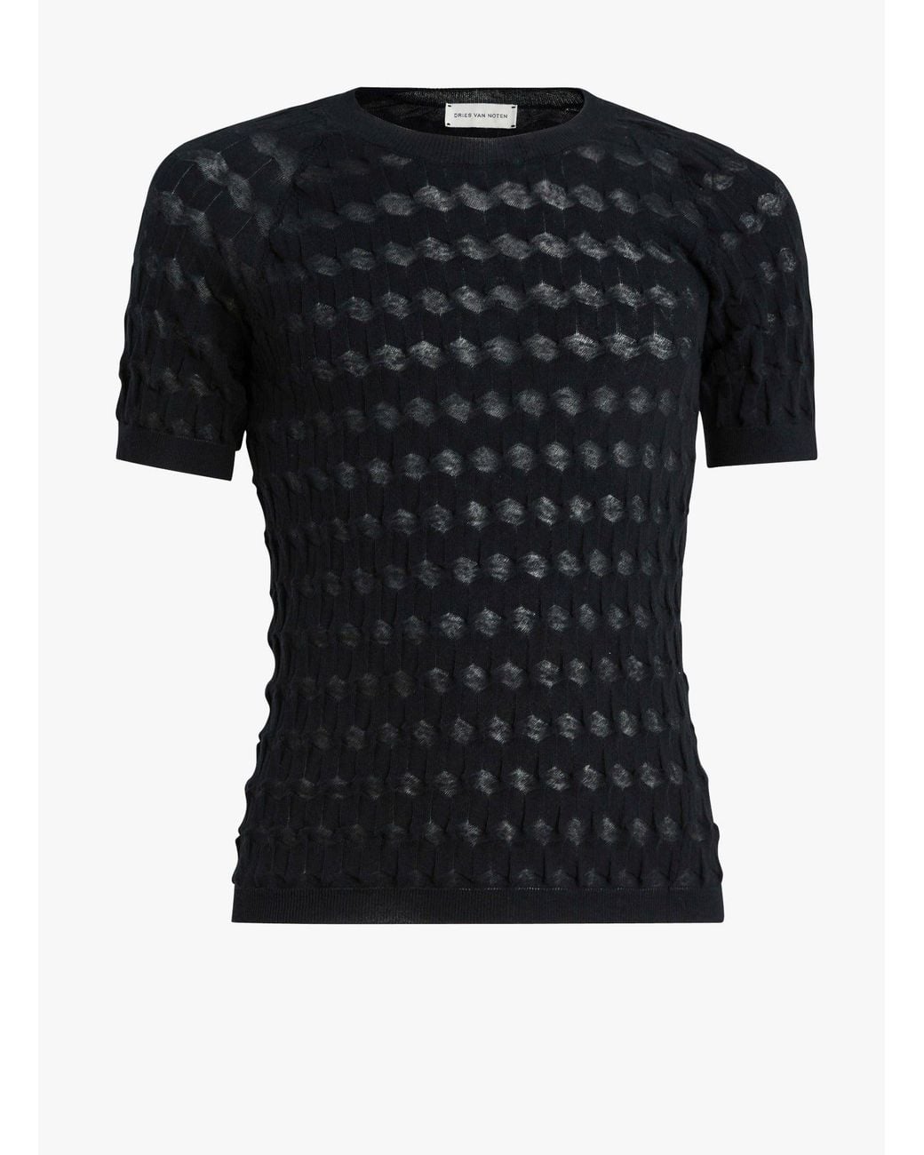 Dries Van Noten Black Madeira 3712 M.K.Sweater