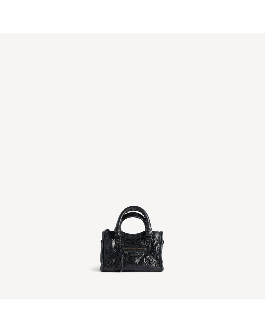 Balenciaga Black Le City Bag Nano