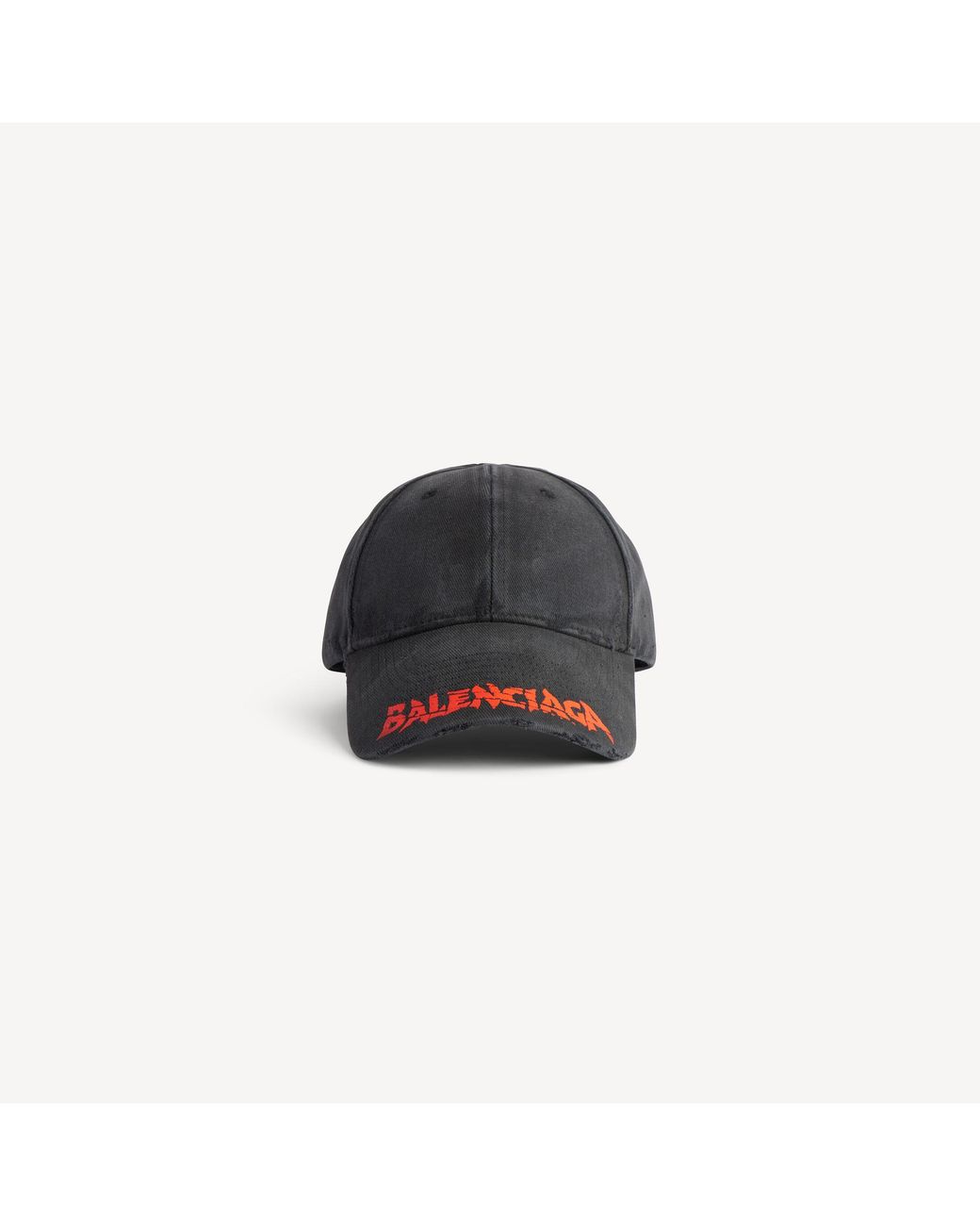 Balenciaga Black Logo Cap for men