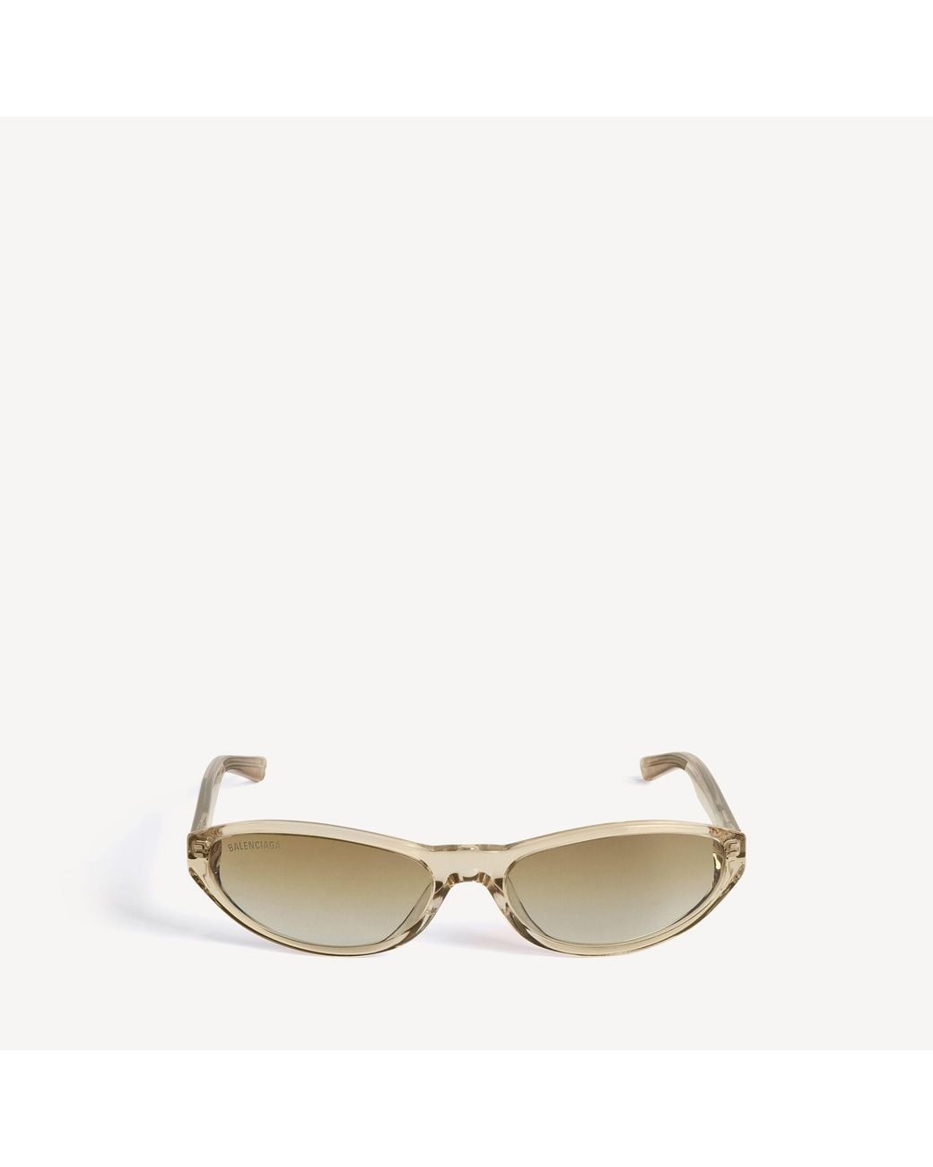 Balenciaga Natural Neo Round Sunglasses