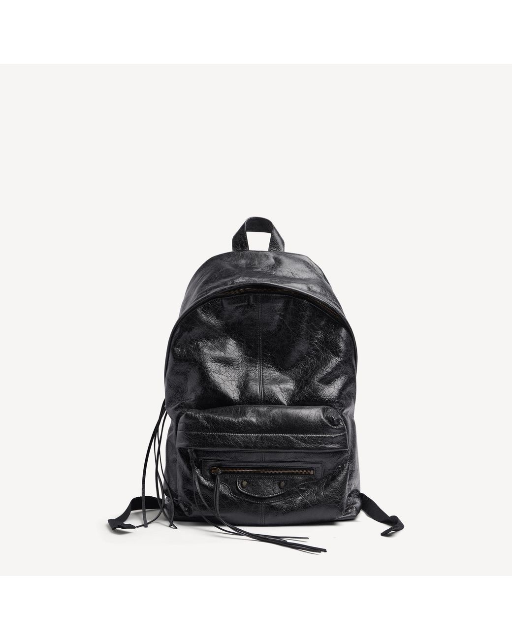 Balenciaga Black Le City Backpack for men