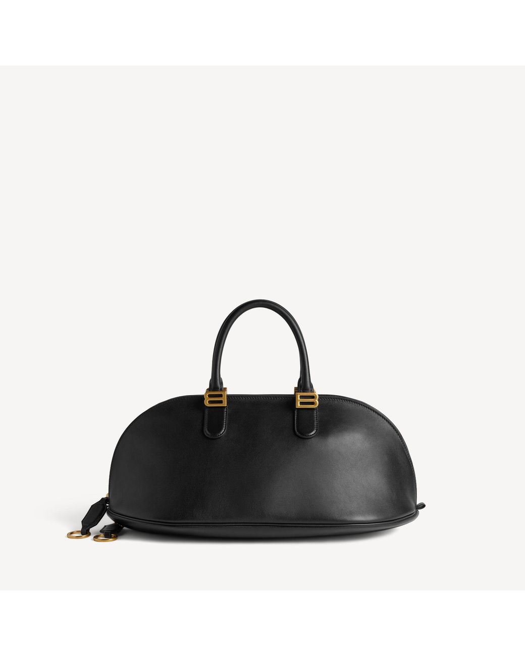 Balenciaga Black Bolero Bowling Bag Medium