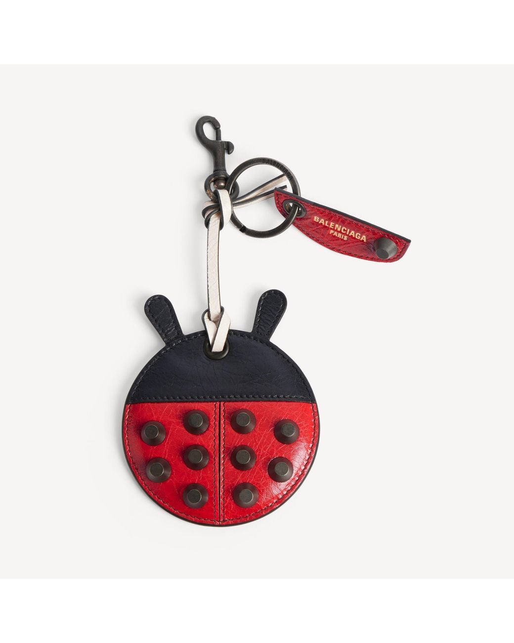 Balenciaga Red Le City Ladybug Keyring/charm