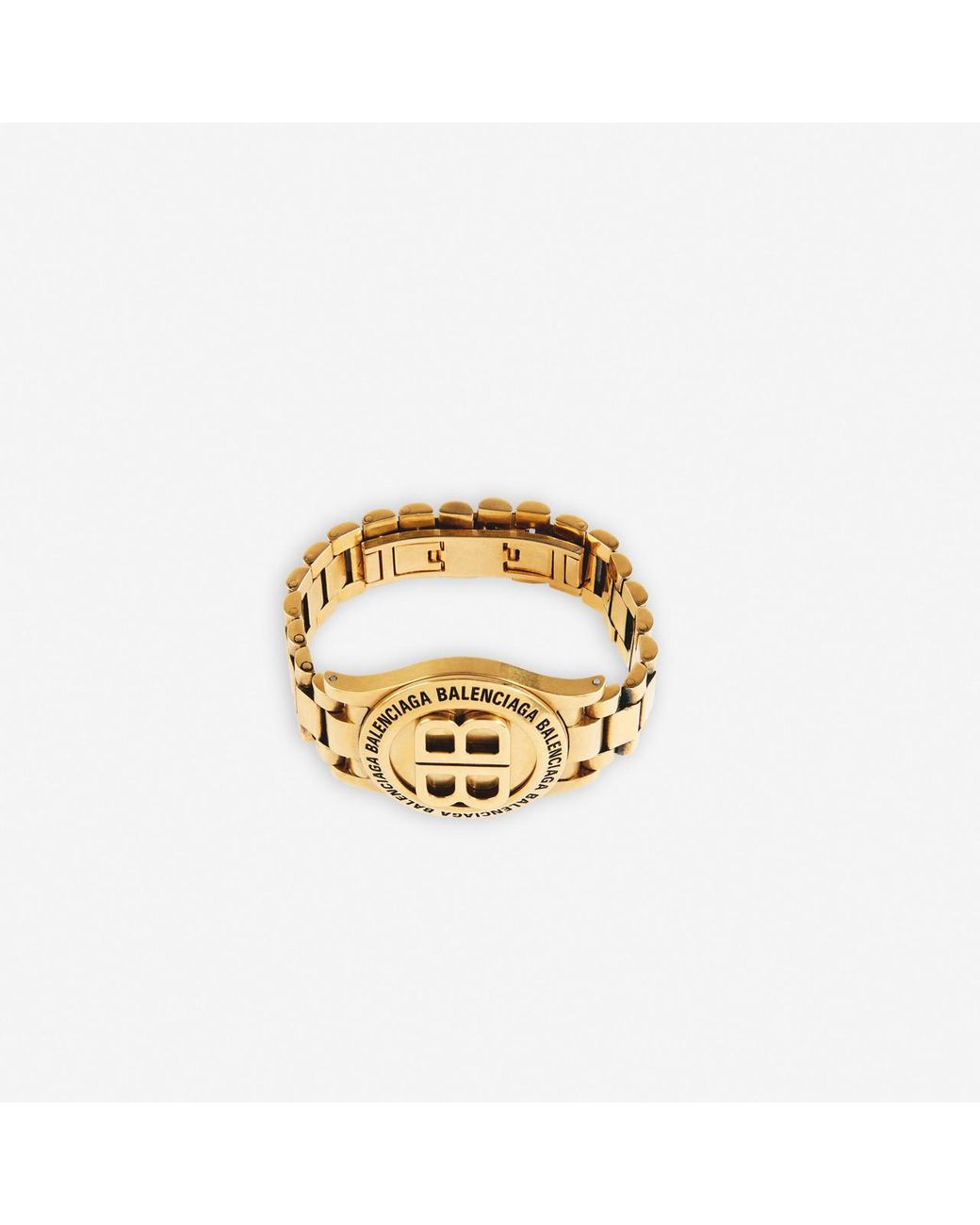 Balenciaga Time Bracelet in Metallic Lyst