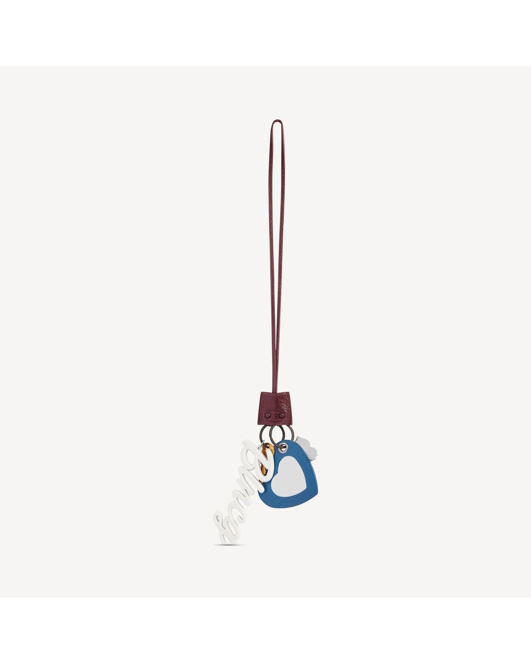 Balenciaga Blue Le City Charm Heart