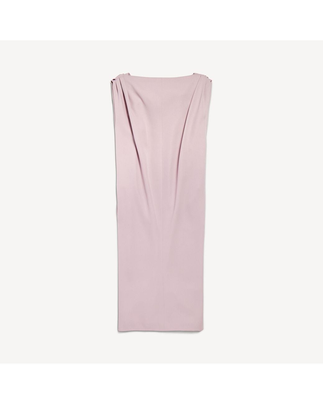 Balenciaga Pink Midi Sack Dress