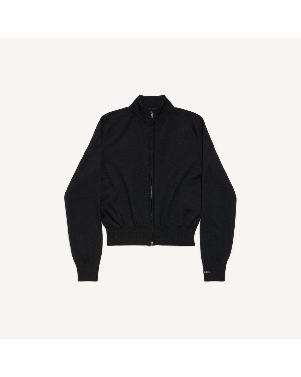 Balenciaga Black Zip-up Sweater