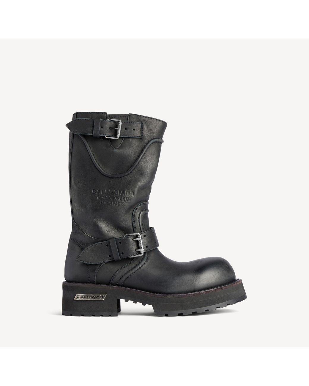 Balenciaga Black Venom Boot for men