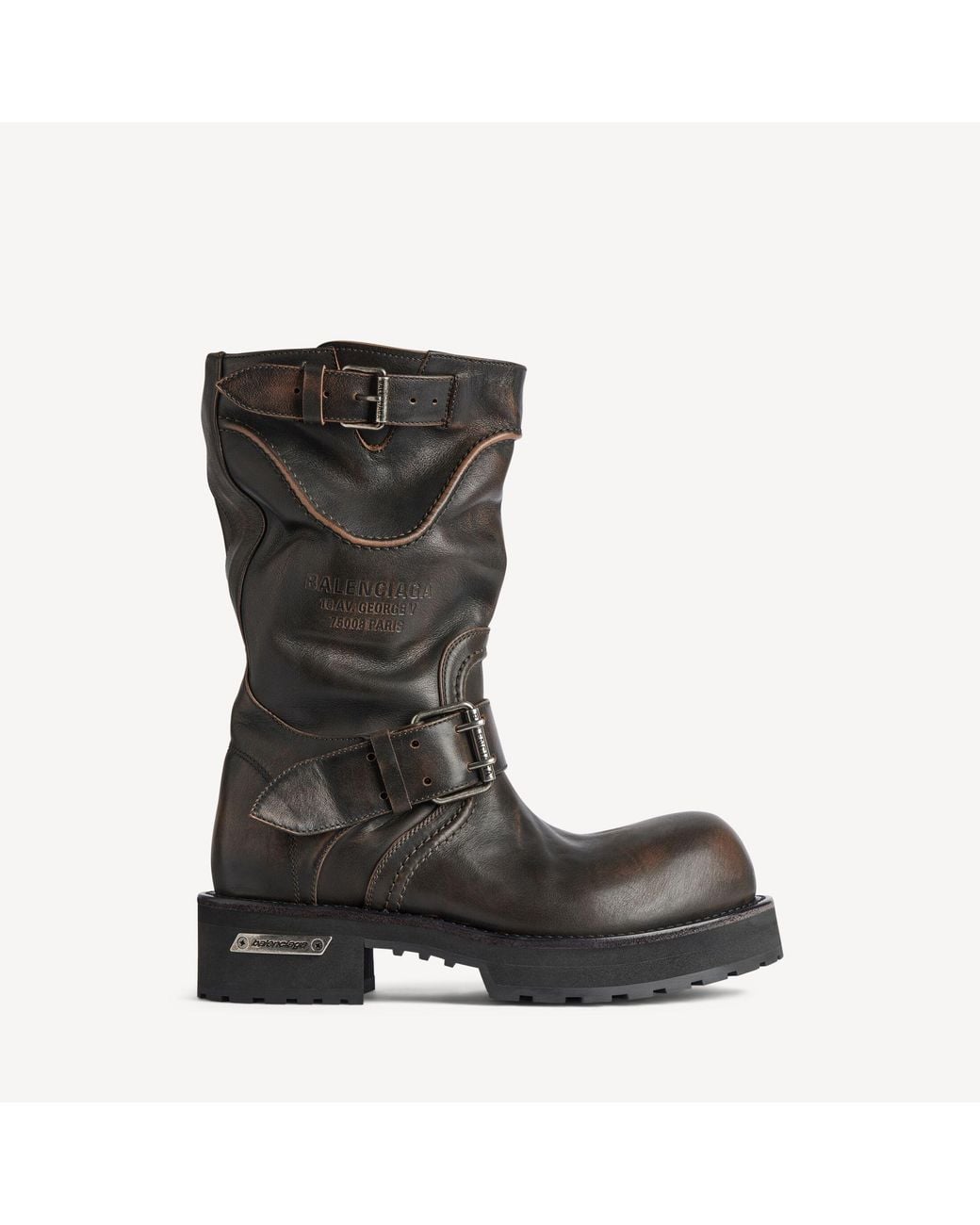 Balenciaga Black Venom Boot for men