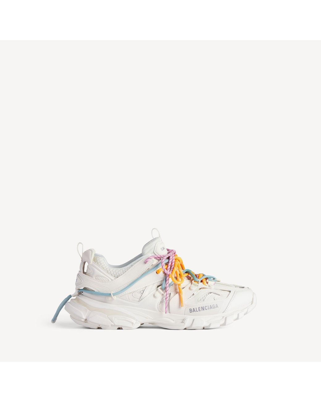 Balenciaga White Track Trail Laces Sneaker