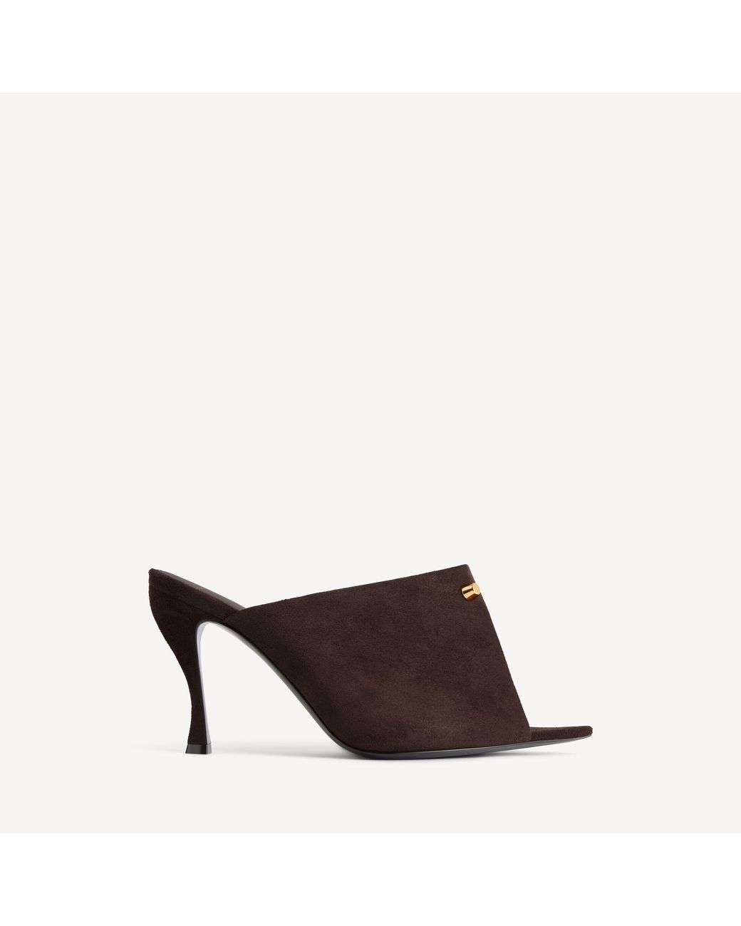 Balenciaga Brown Midnight City Mule