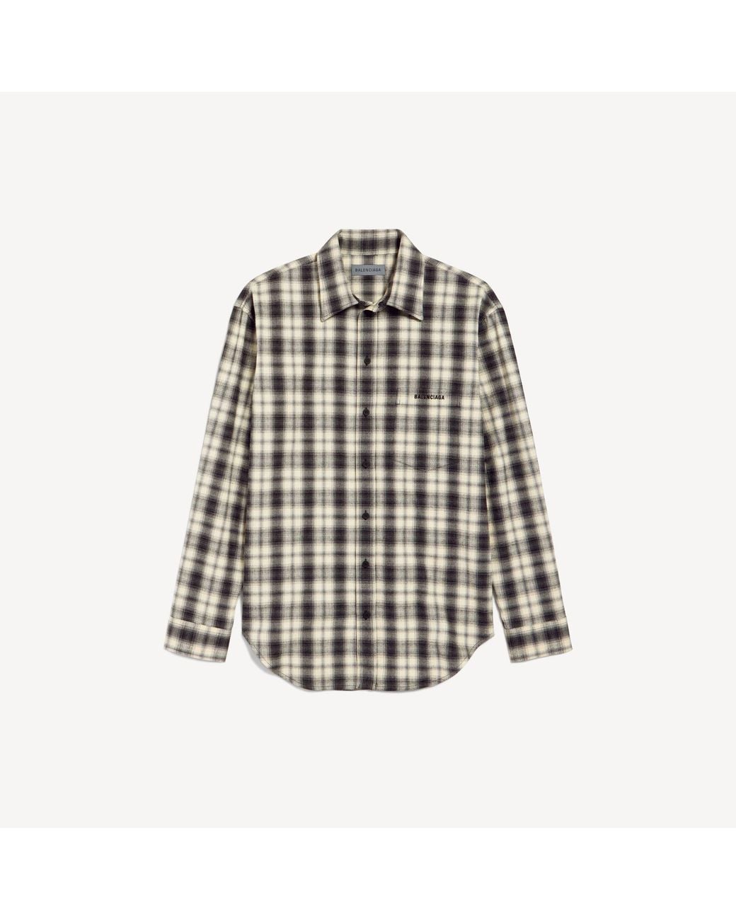 Balenciaga White Regular Fit Shirt for men