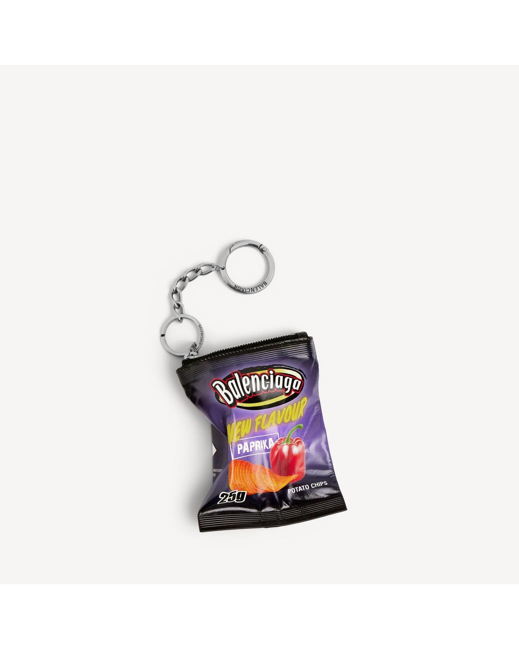Balenciaga White Charm/keychain Chips for men