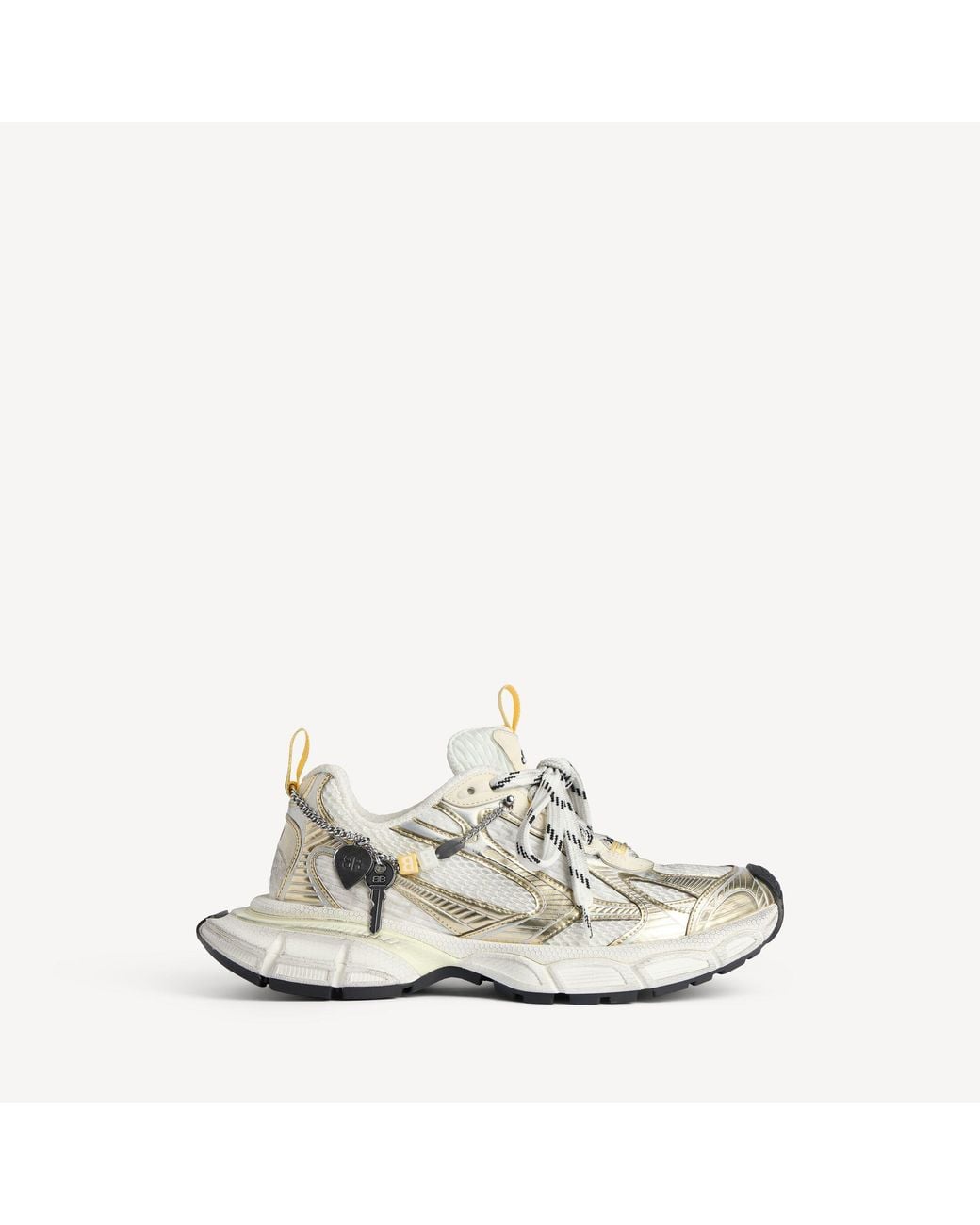 Balenciaga White 3Xl Sneaker With Charms for men