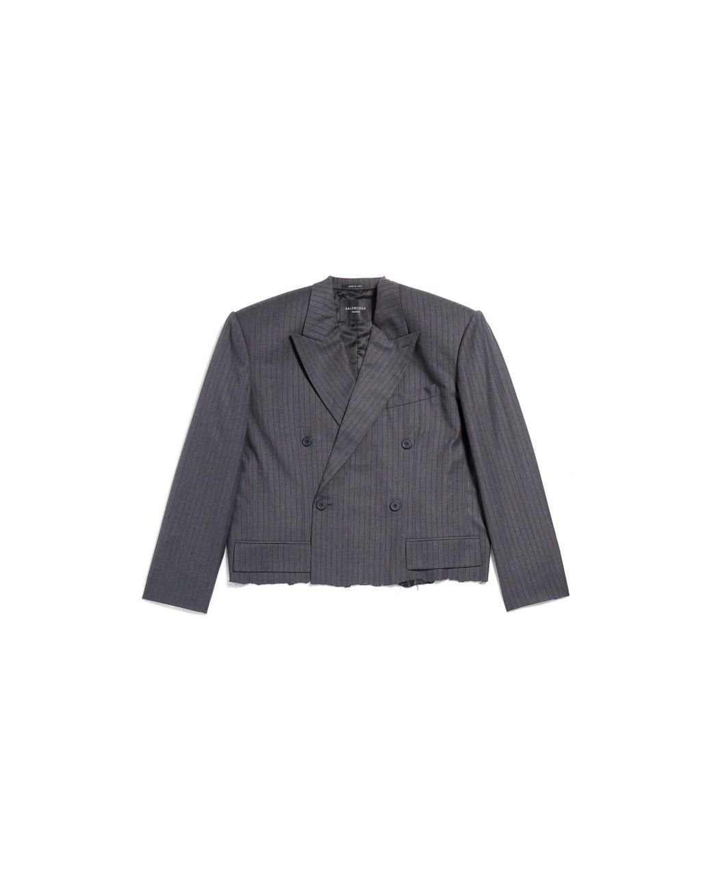 BALENCIAGA Cropped Workwear ジャケット NWT Balenciaga Workwear Distressed Cropped Jacket Mens S