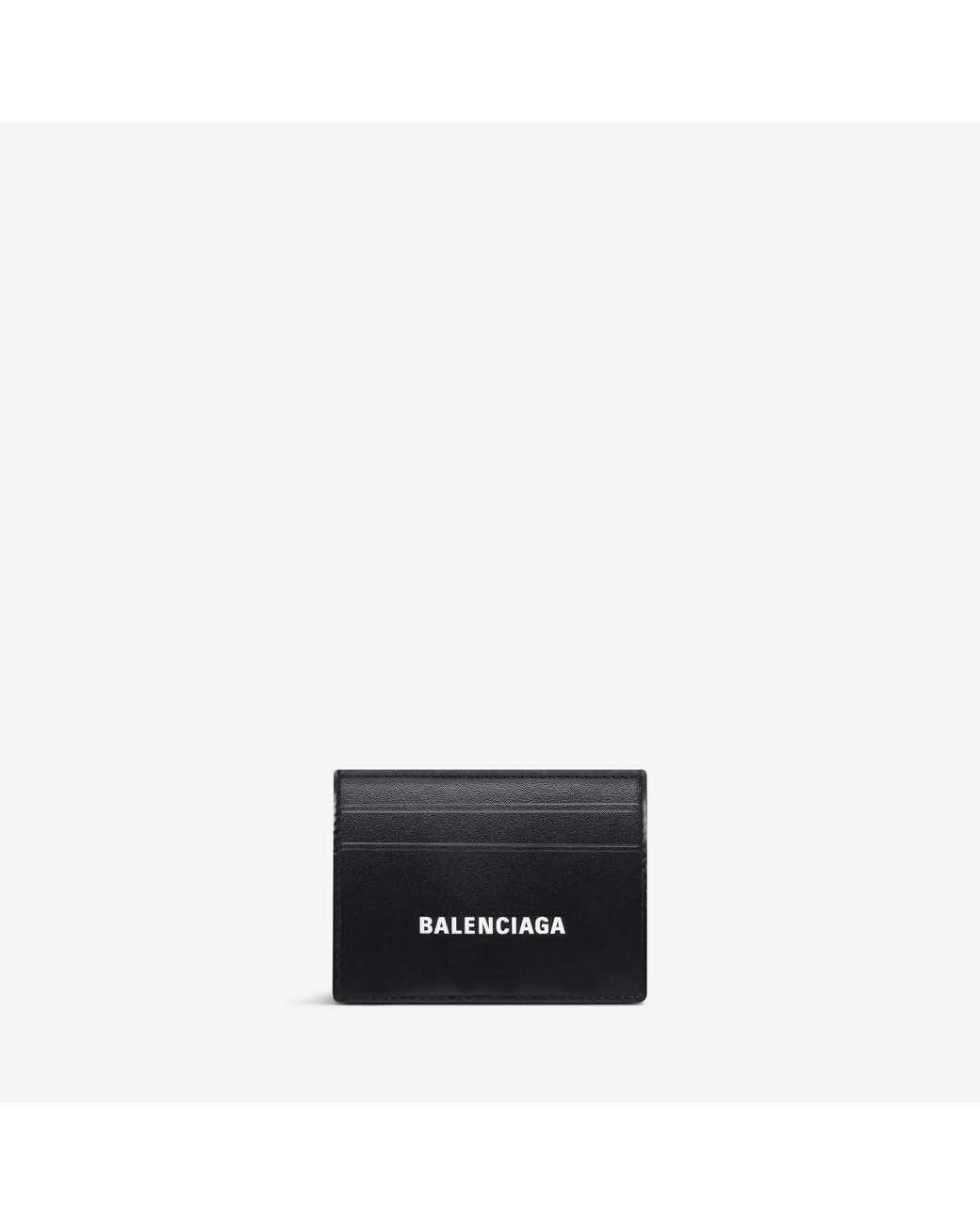 Balenciaga Black Cash Card Holder for men
