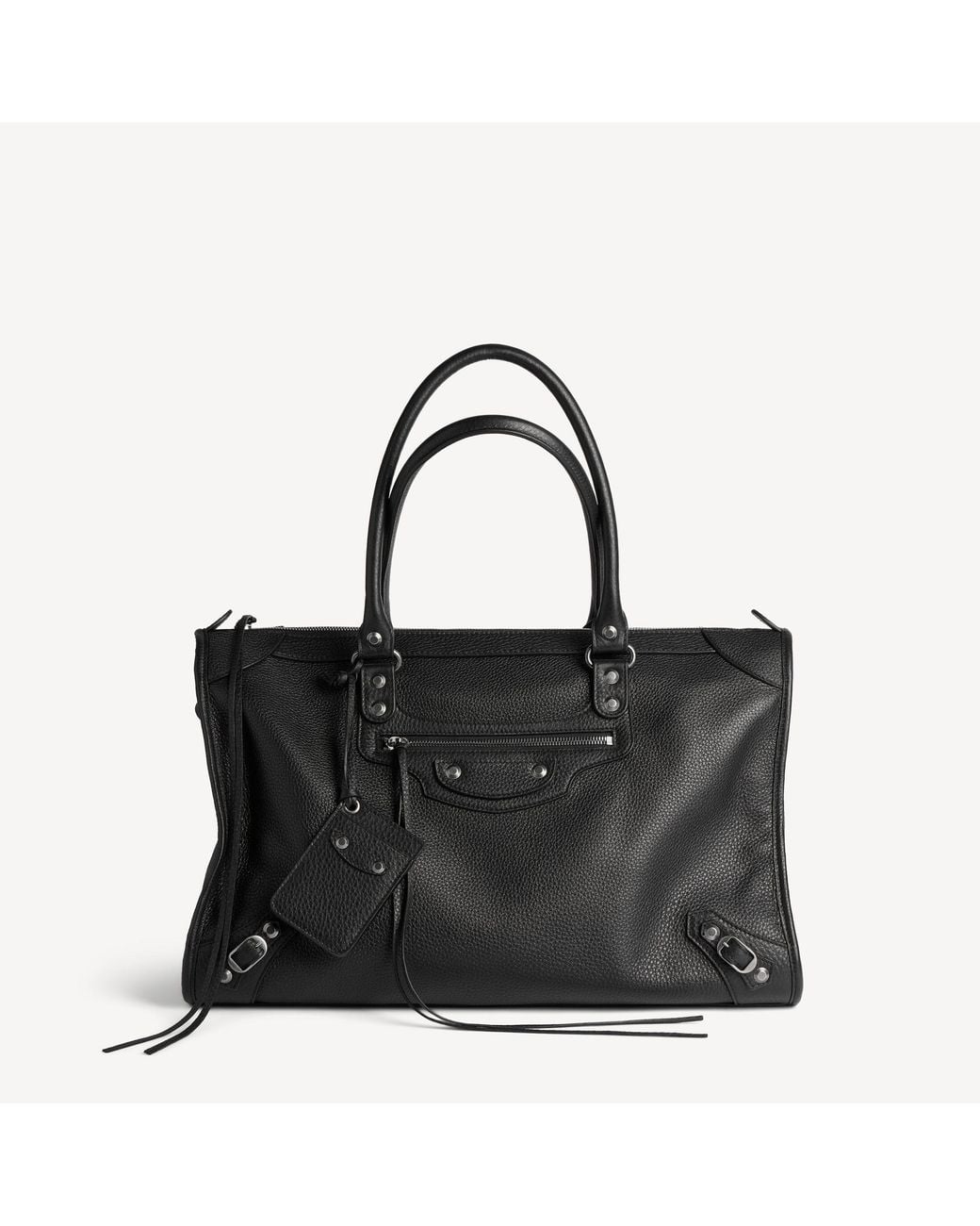 Balenciaga Black Le City Business Duffle Bag Large for men