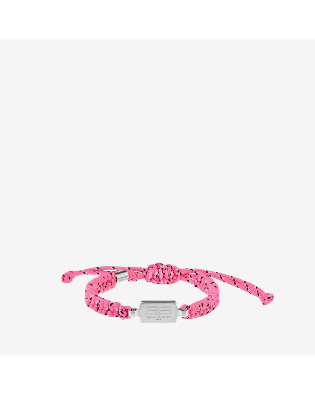 Balenciaga Pink Saint-Germain Lace Bracelet