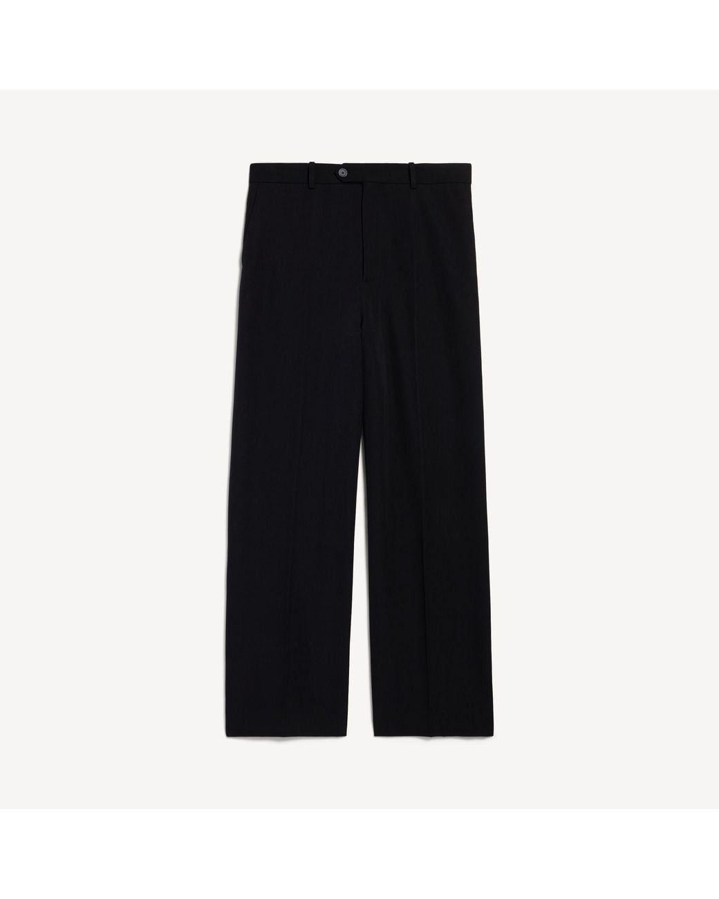 Balenciaga Black Large Tailored Pants for men