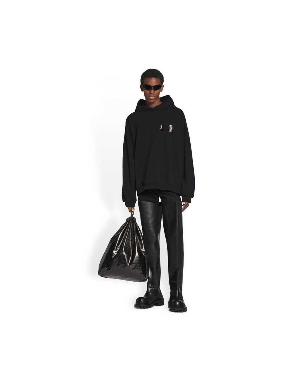 新品★BALENCIAGA■ガッファーフーディ ラージフィット Gaffer Balenciaga Gaffer Hoodie Medium Fit | Saks Fifth Avenue