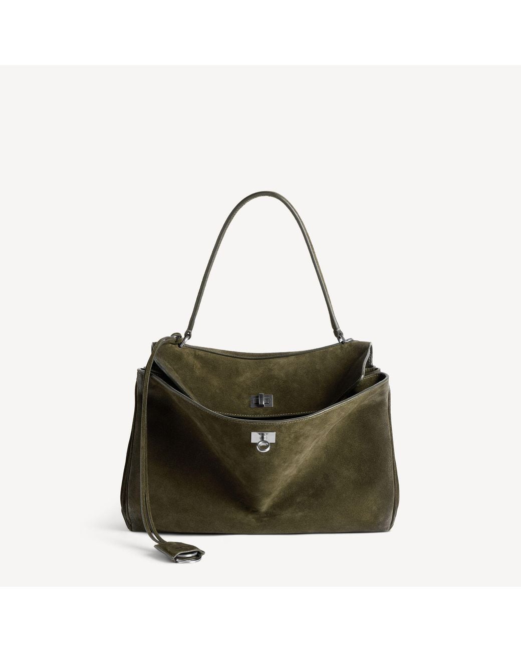 Balenciaga Black Rodeo Handbag Medium