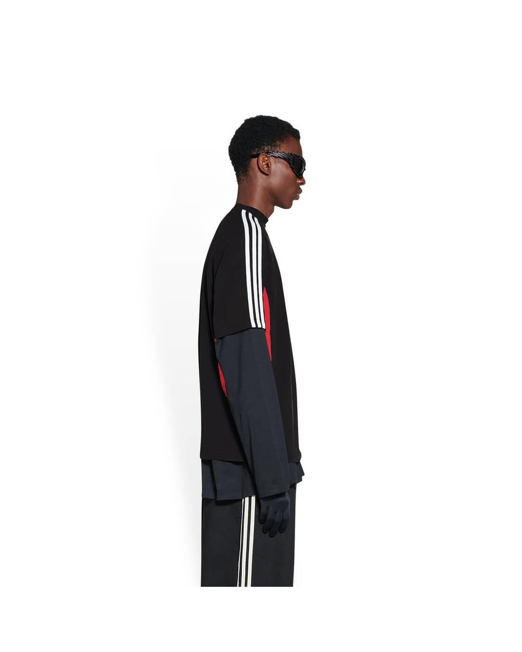 Balenciaga / Adidas T-shirt Medium Fit in Black for Men | Lyst