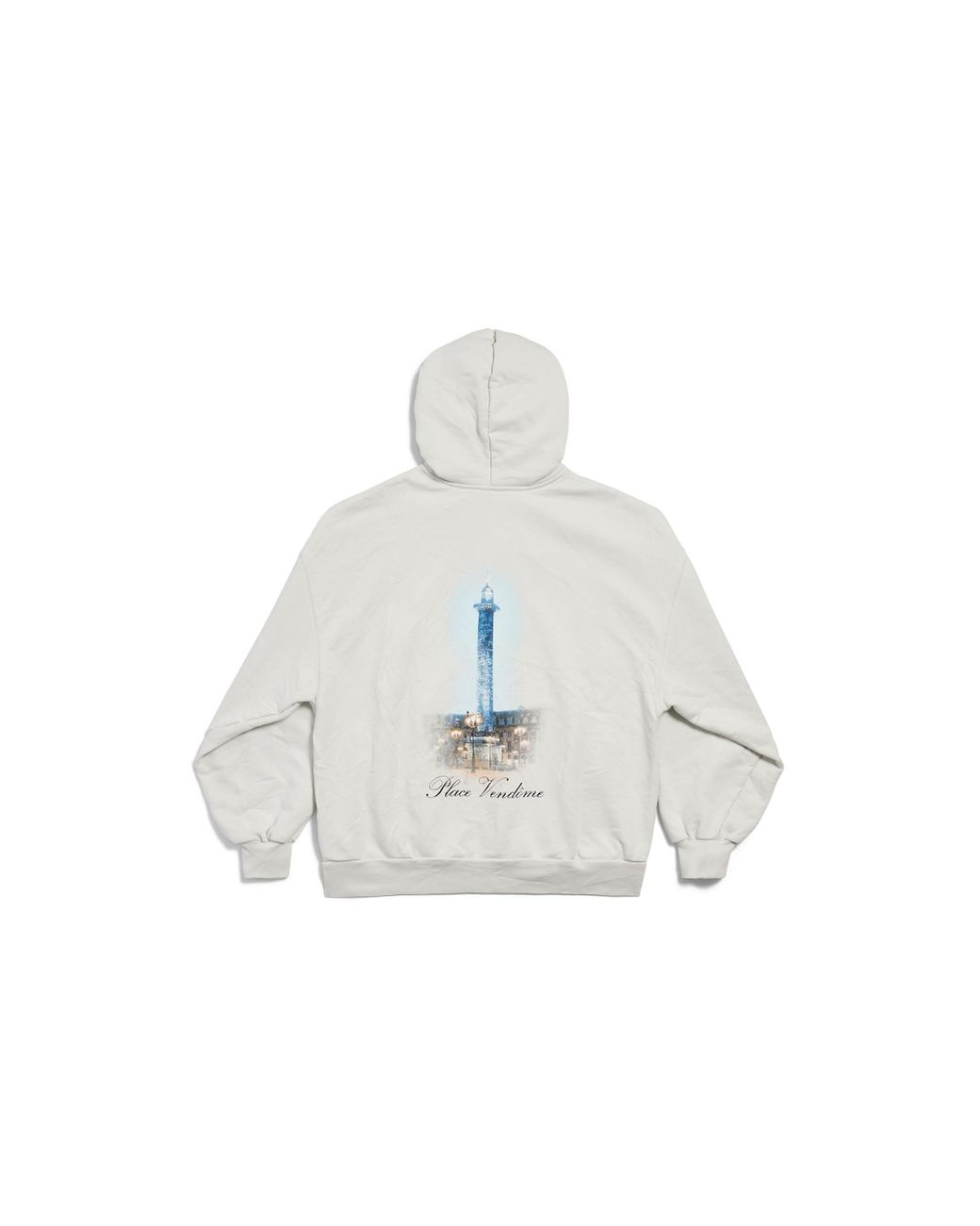 Balenciaga Vogue Zip-up Hoodie Regular Fit in White Lyst Canada