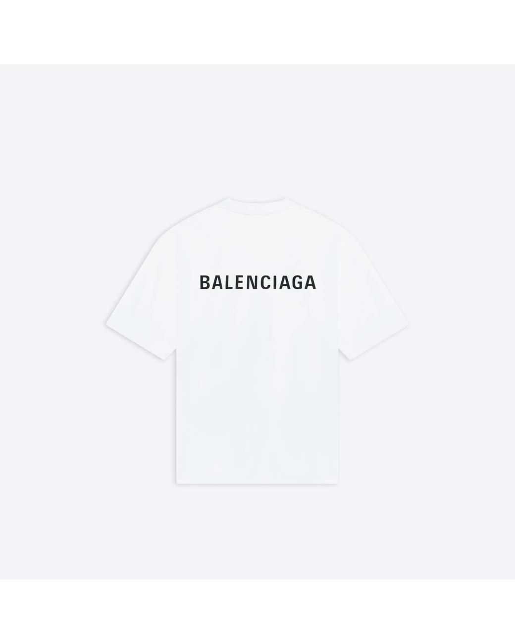 balenciaga tee white