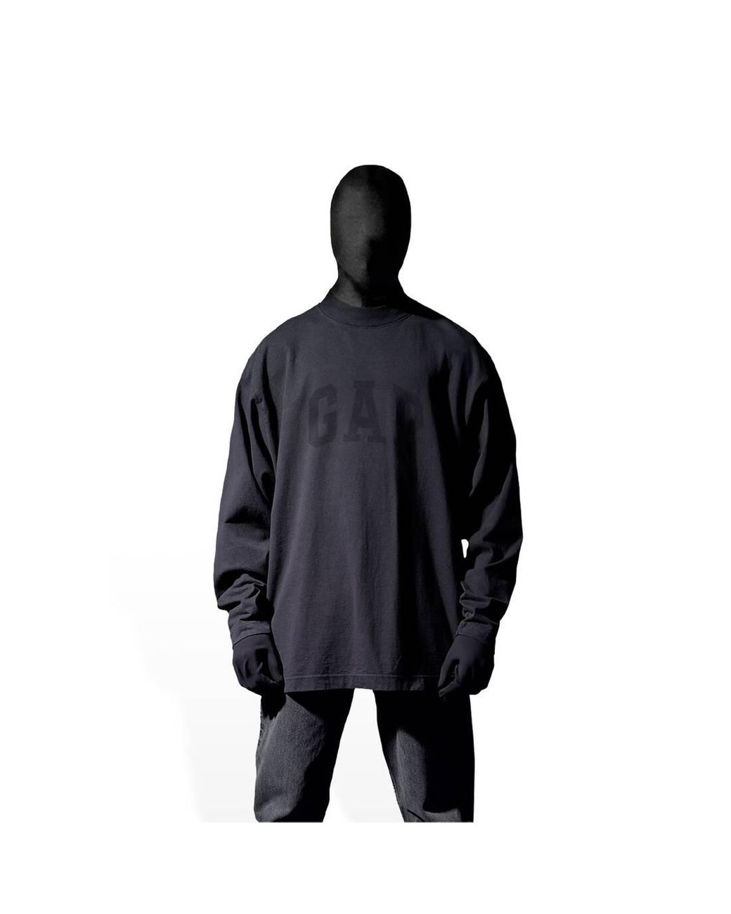 Balenciaga Yeezy Gap Engineered By Dove Long Sleeve Tee in Balenciaga Yeezy Gap Engineered By Dove Long Sleeve Tee in